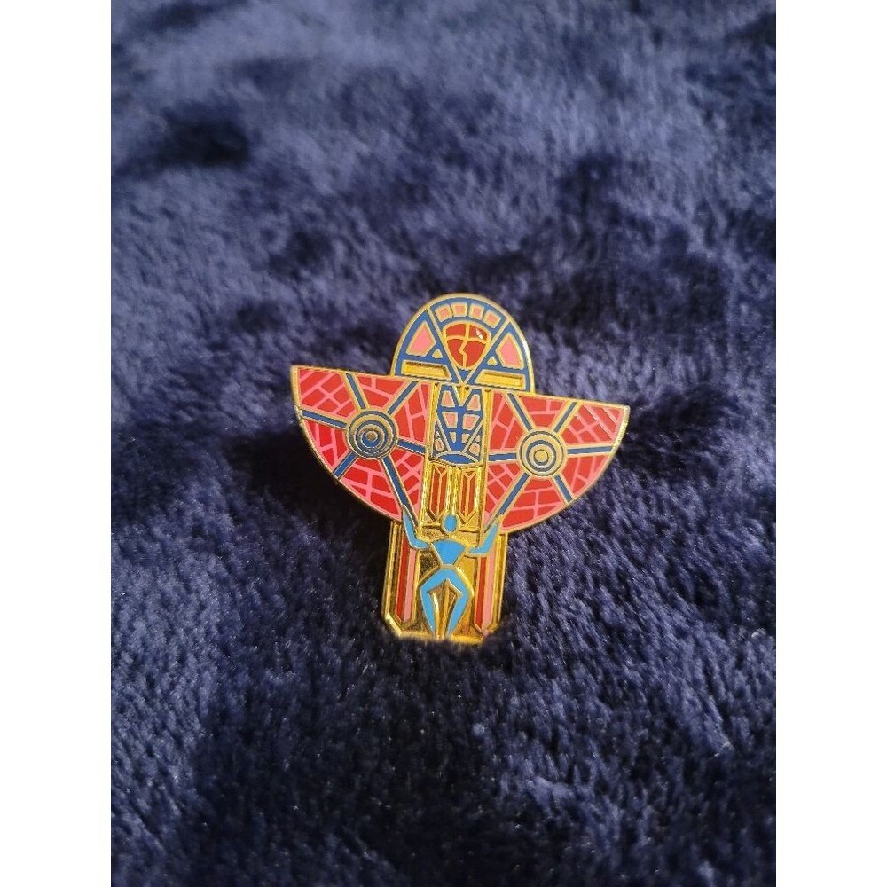 Disney Pin Aztec Puppet Red Tapestry of Nations Epcot WDW 2000 Vintage OE